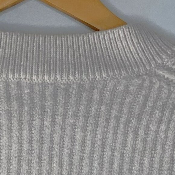 Aritizia, Babaton, Ribbed Sweater, Light Beige/Cream, 3/4 sleeve, Size S - Picture 5 of 5